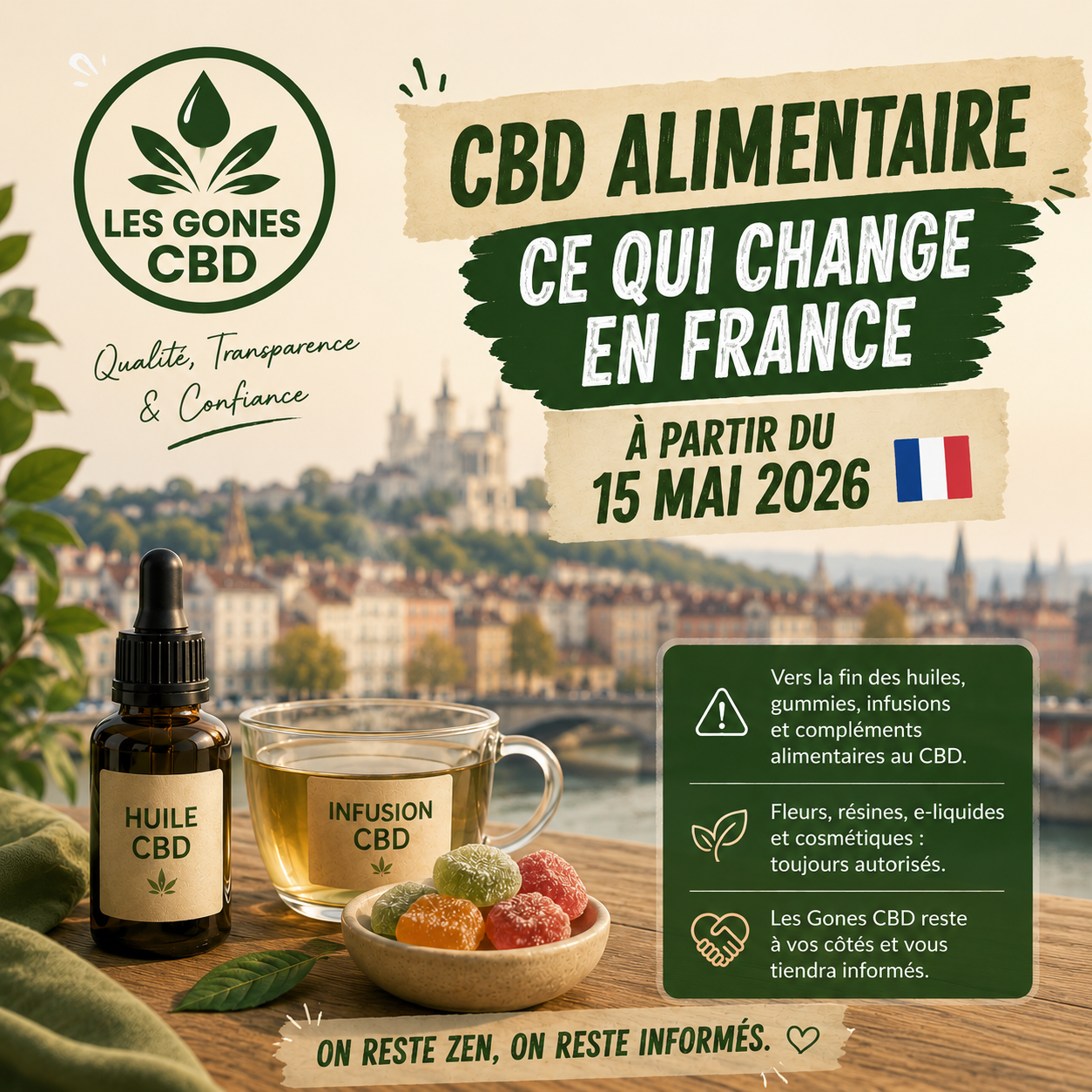 CBD alimentaire interdit en France