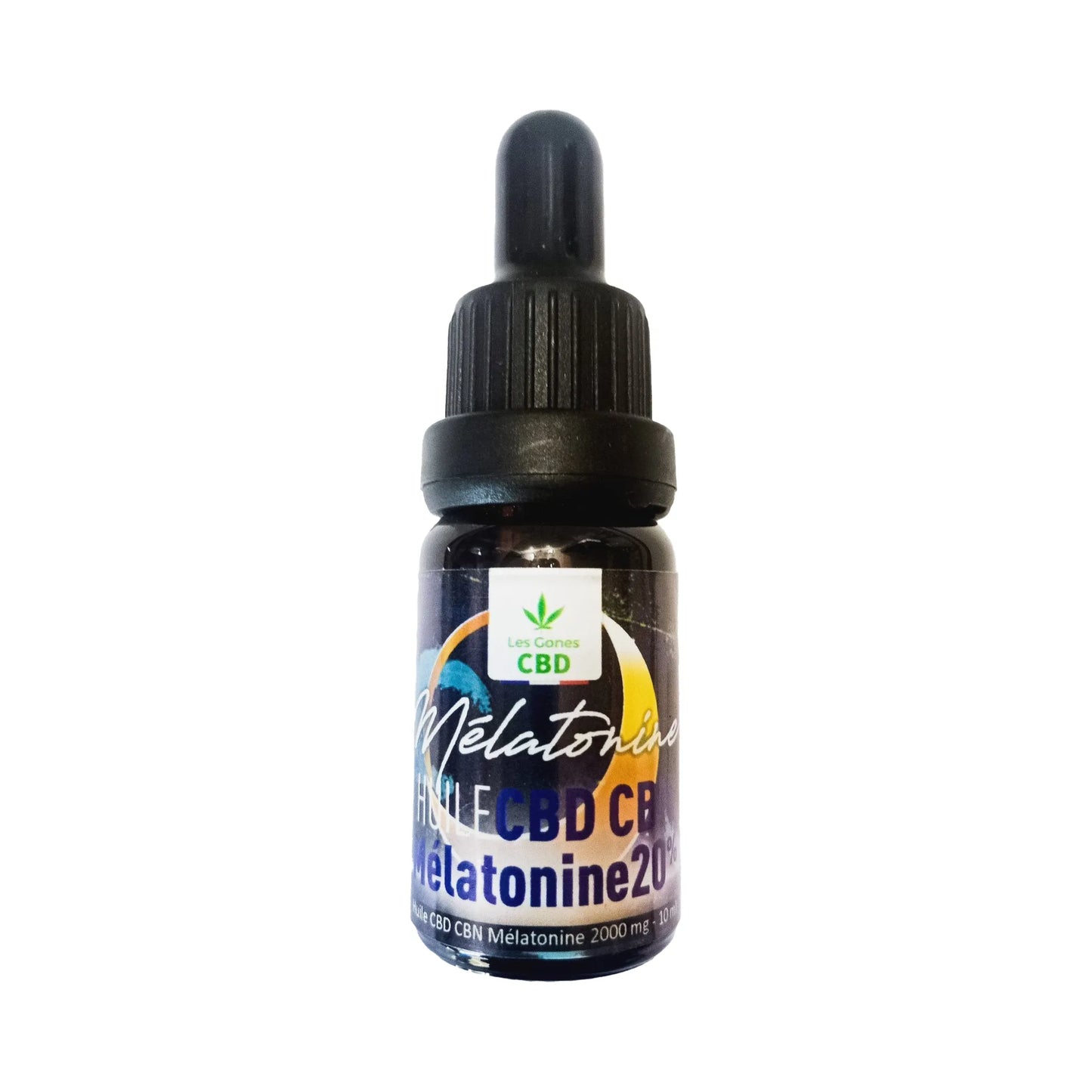Huile CBD CBN + Mélatonine 20% - Sommeil & détente
