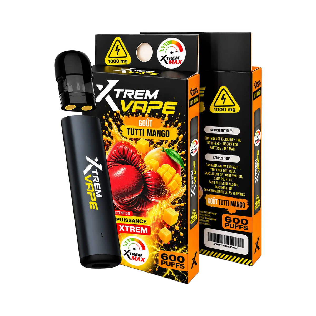 Puff Xtreme Vape Tutti Mango