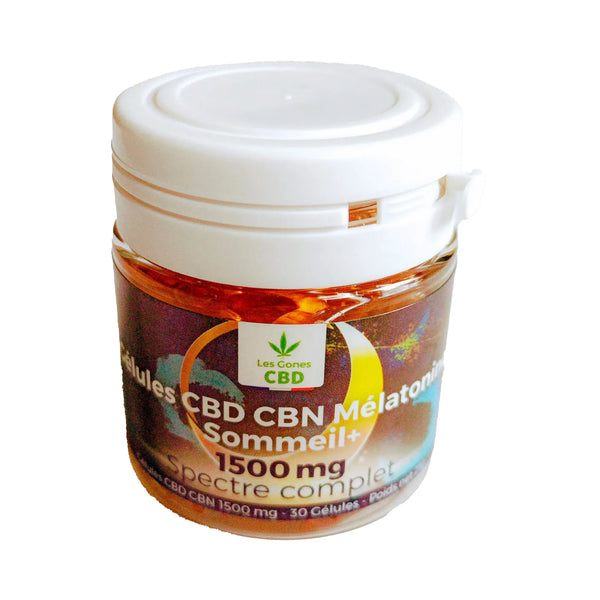 Gélules CBD CBN Mélatonine – Gélules sommeil