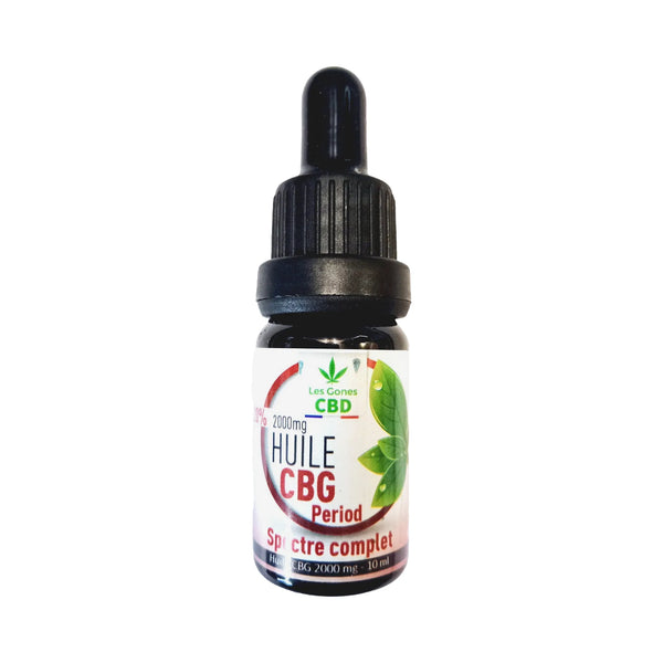 Huile CBG Périod 20% - Crampes menstruelles